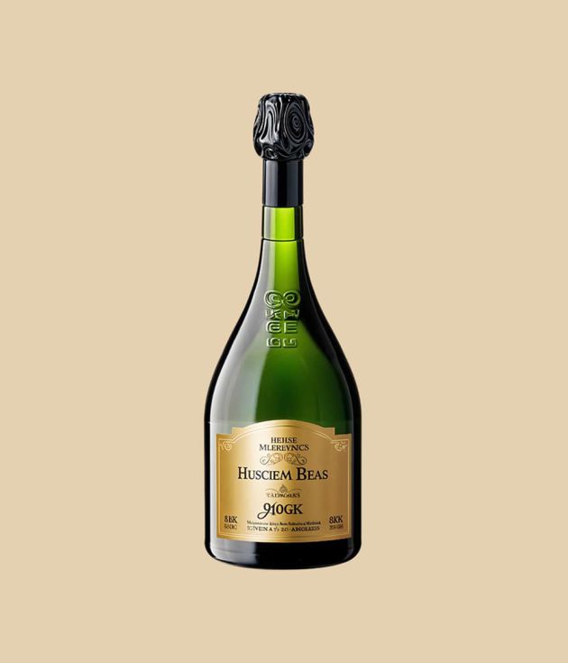 Luxe gold brut sparkling wine